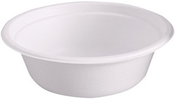 Image NATURE Star Zuckerrohr-Schale, rund, 370 ml, weiß