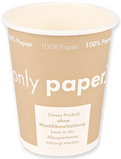Image NATURE Star Hartpapier-Kaffeebecher "Only Paper", 0,4 l
