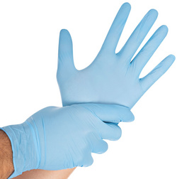 Image HYGOSTAR Untersuchungs-Handschuh SAFE VIRUS, L, blau