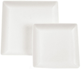 Image NATURE Star Zuckerrohr-Teller Eleganza, quadratisch, 170 mm