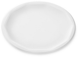 Image NATURE Star Zuckerrohr-Teller Etoile, rund, 225 mm, weiß