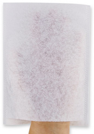 Image HYGONORM Waschhandschuhe Light, aus Molton-Vlies, weiß