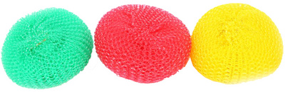 Image HYGOCLEAN Kunststoff-Topfreiniger, farbig sortiert, 15 g