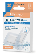 Image Lifemed Pflaster-Strips "Aqua", transparent, 20er