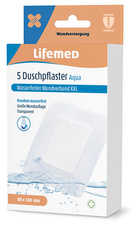 Image Lifemed Duschpflaster "Aqua XXL", transparent