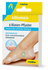 Image Lifemed Blasen-Pflaster, transparent, 6er