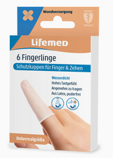 Image Lifemed Fingerlinge, Universalgröße, transparent