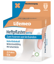 Image Lifemed Heftpflaster "Classic", weiß, 25 mm x 5,0 m