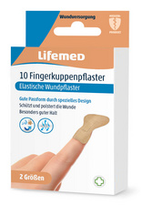 Image Lifemed Fingerkuppenpflaster "Allround", hautfarben