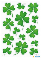 Image HERMA Sticker DECOR "Kleeblätter