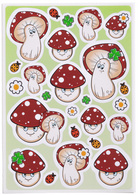 Image HERMA Sticker DECOR Glückspilze