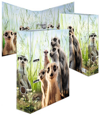 Image HERMA Motivordner "Erdmännchen", DIN A4, Rückenbreite: 70 mm