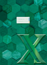 Image HERMA Heftschoner X, aus Karton, DIN A4, dunkelgrün