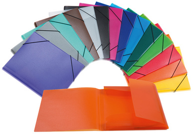 Image HERMA Sammelmappe A4 grau Polypropylen