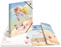 Image HERMA Eckspannermappe "Feentanz", Karton, DIN A4