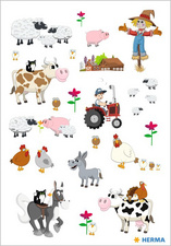 Image HERMA Sticker DECOR "Kleine Farm