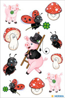 Image HERMA Sticker DECOR "Glücksbringer