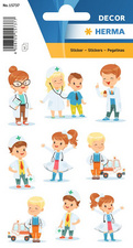 Image HERMA Sticker DECOR "Theo beim Kinderarzt