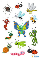 Image HERMA Sticker DECOR "Kleine Krabbeltiere