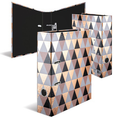 Image HERMA Motivordner "Abstract", DIN A4, Hexagon