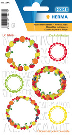Image HERMA Deckeletiketten New Look Obst I 18St.