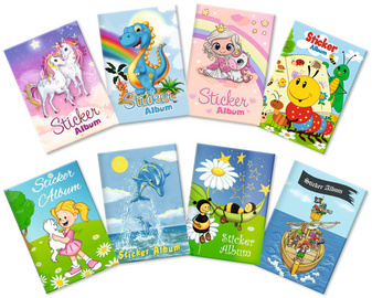 Image HERMA Stickeralbum, DIN A5, Sortiment, Motive sortiert