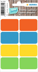 Image HERMA Haushalts-Etiketten HOME, 26 x 40 mm, farbig sortiert