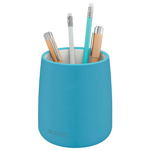 Image LEITZ Stiftehalter Cosy blau Keramik 8,7 x 8,7 x 10,8 cm