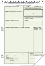 Image RNK Verlag Vordruck "Warenverkehrsbescheinigung EUR.1", SD