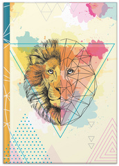 Image RNK Verlag Notizbuch "Lion", DIN A4, 96 Blatt, blanko