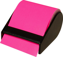 Image RNK Verlag Haftnotizen-Rolle im Abroller, neon-pink
