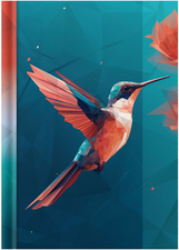 Image RNK Verlag Notizbuch "Kolibri", DIN A5, kariert