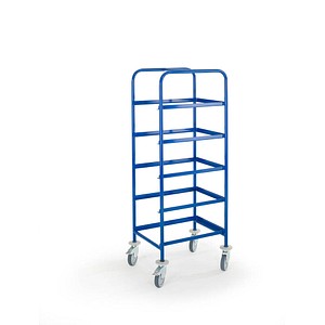 Image Rollcart Kommissionierwagen 16-4400 blau 41,0 x 61,0 x 157,0 cm