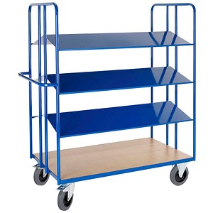 Image Rollcart Kommissionierwagen 16-4420 blau 135,0 x 40,0 x 174,0 cm