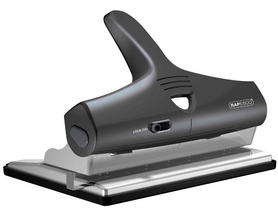 Image RAPESCO Mehrfachlocher ALU, 2 / 3 / 4-Fach Lochung, schwarz