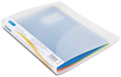 Image RAPESCO Ringbuch, DIN A4, 2-Ring-Mechanik, 15 mm,transparent