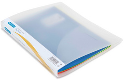 Image RAPESCO Ringbuch, DIN A4, 2-Ring-Mechanik, 25 mm,transparent