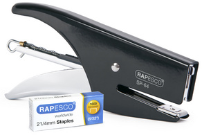 Image RAPESCO Heftzange SP-64 (6/4 & 21/4 mm), chrom / schwarz