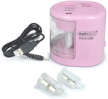 Image RAPESCO Elektrischer Doppel-Spitzer PS12-USB, rosa