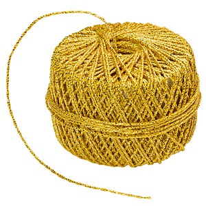 Image PRÄSENT Kordel Wolga glänzend gold 2,0 mm x 20,0 m