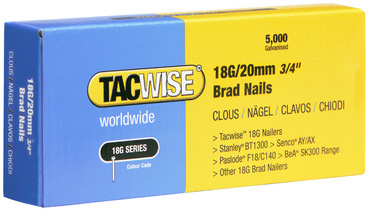 Image TACWISE Stiftnägel Multipack 180/15-30 mm, 4.000 Stück