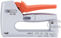 Image TACWISE Tacker/Nageltacker Z4-140 (4-in-1), silber/orange