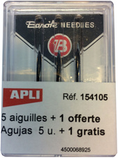 Image agipa Ersatznadel für Anschießpistole Banok's 503 S, silber