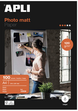 Image agipa Foto-Papier, DIN A4, 120 g/qm, matt