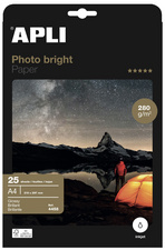 Image agipa Foto-Papier bright PRO, DIN A4, 280 g/qm, hochglänzend
