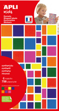 Image APLI kids Sticker "Quadrat", Kleinpackung