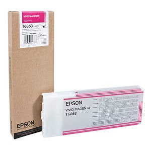Image EPSON T6063 vivid magenta Tintenpatrone