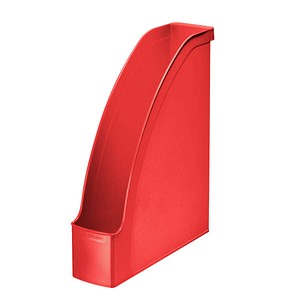Image LEITZ Stehsammler Plus, DIN A4, Polystyrol, rot Fassungsvermögen: 70 mm, mit Gr