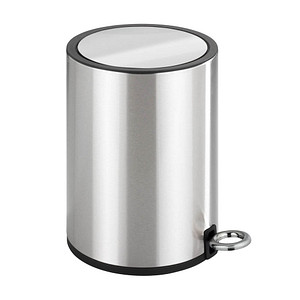 Image WENKO Monza Kosmetikeimer 3,0 l silber glänzend