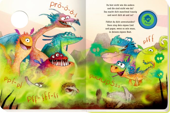 Image Furzipups, der Knatterdrache (Pappbilder
